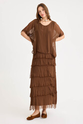 Salaş Uzun Tül Elbise - 5