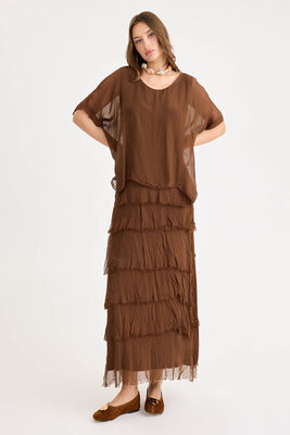 Salaş Uzun Tül Elbise - Thumbnail (4)