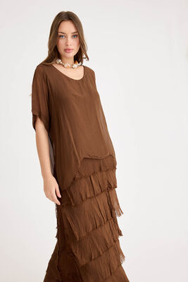 Salaş Uzun Tül Elbise - Thumbnail (7)