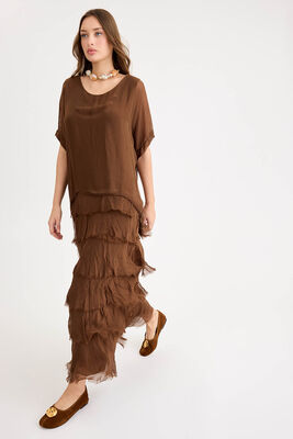 Salaş Uzun Tül Elbise - Thumbnail (8)