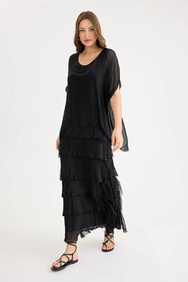 Salaş Uzun Tül Elbise - Thumbnail (17)