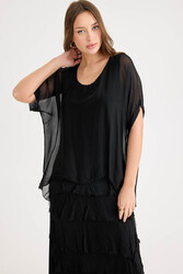 Salaş Uzun Tül Elbise - 21