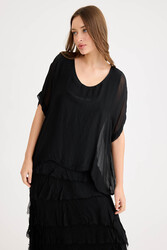 Salaş Uzun Tül Elbise - 22