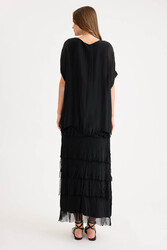 Salaş Uzun Tül Elbise - 19