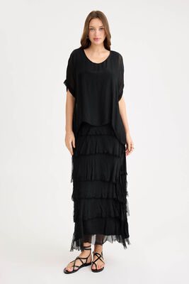 Salaş Uzun Tül Elbise - Thumbnail (15)