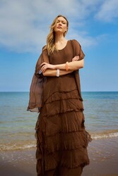 Salaş Uzun Tül Elbise - 2