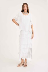 Salaş Uzun Tül Elbise - 31