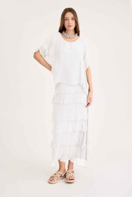 Salaş Uzun Tül Elbise - 31