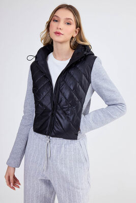 VİTRİN - Şapkalı Kapitone Mont