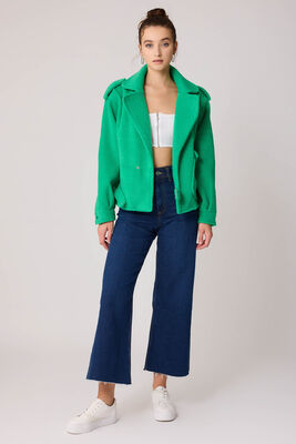 Tek Cep Çıtçıt Kapamalı Ceket (1)