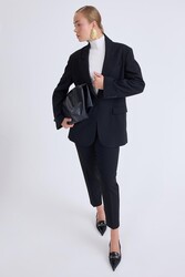 Tek Düğme Vatkalı Ceket - 24