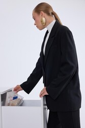 Tek Düğme Vatkalı Ceket - 23