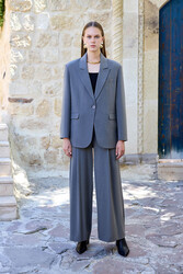 Tek Düğme Vatkalı Ceket - 2