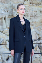 Tek Düğme Vatkalı Ceket - 18