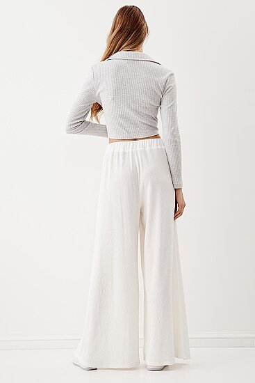 V Yaka Crop Bluz - 4