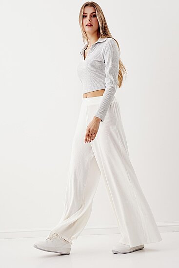 V Yaka Crop Bluz - 3