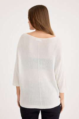 Yarım Kol Simli Triko Bluz - Thumbnail (10)