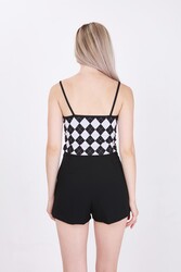 Yırtmaç Detaylı Şort Etek - 11