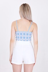 Yırtmaç Detaylı Şort Etek - 18