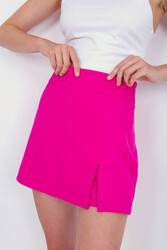 Yırtmaç Detaylı Şort Etek - 28