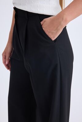 Yüksek Bel Geniş Paça Palazzo Pantolon - Thumbnail (14)