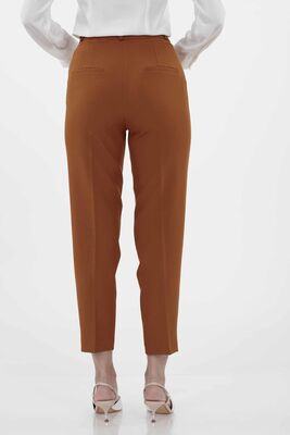 Yüksek Bel Kumaş Pantolon - 41