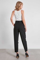 Yüksek Bel Kumaş Pantolon - 30