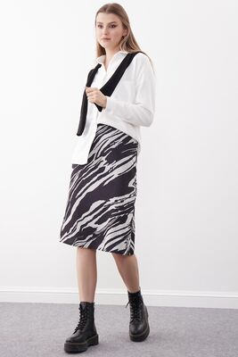 Zebra Desen Çan Etek (1)